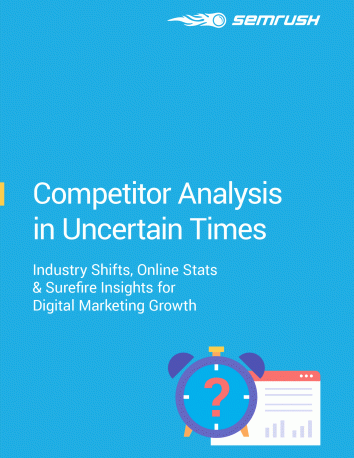 Competitor Analysis in Uncertain Times - eBook
